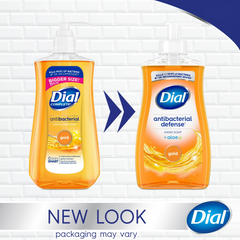 Dial Antibacterial Liquid Hand Soap, Gold