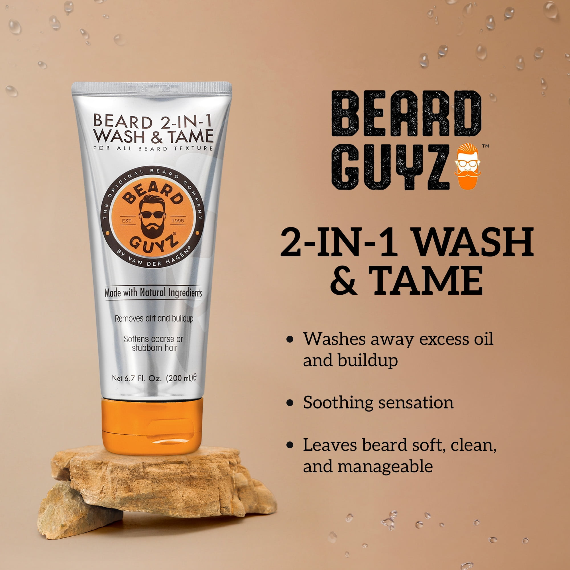 Beard Guyz 2-in-1 Wash & Tame Conditioner